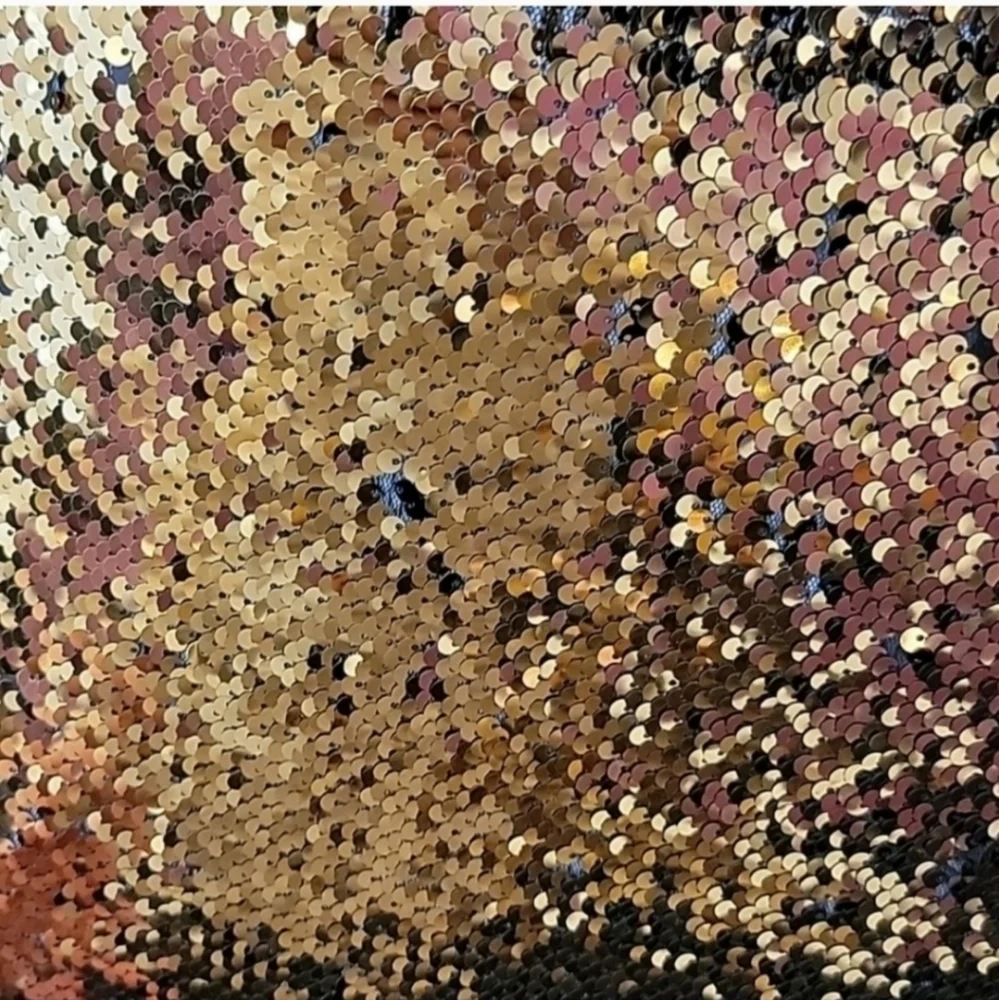Sequin gold black 3 pillows - Picture 2 of 3